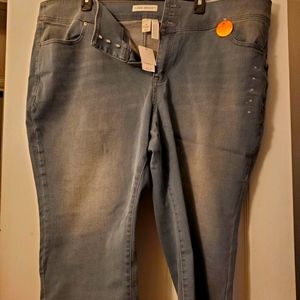 Lane Bryant Cropped jeggings